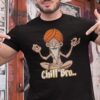 Chill Bro - Round Neck Printed Men's T-Shirt
